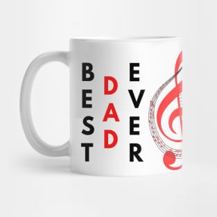 Best Musician Dad Mug